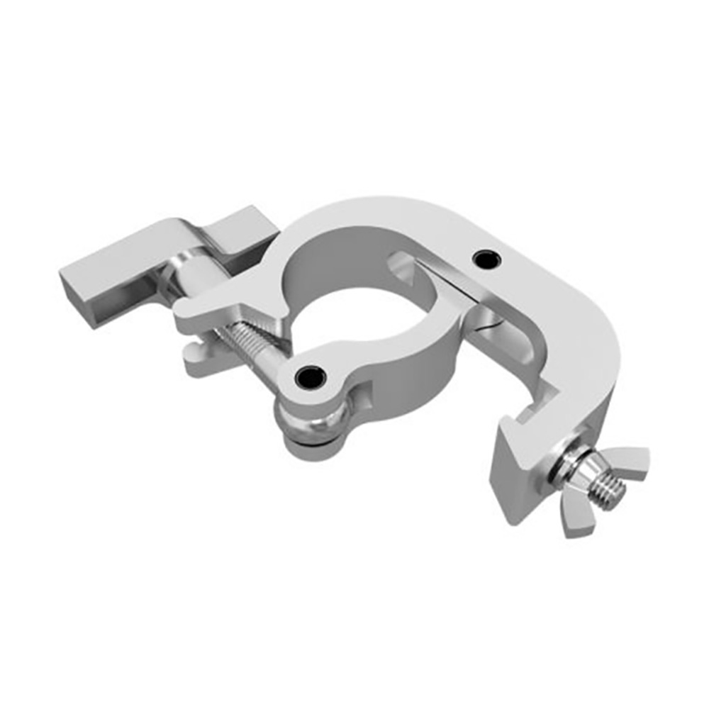 Stage Lighting 100KG Load Folding Truss Clamp Truss Hook Aluminum Quick Release Truss Boom Arm Lighting Beam Clamp for Dj