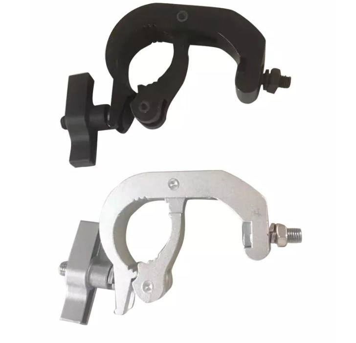 Stage Lighting 100KG Load Folding Truss Clamp Truss Hook Aluminum Quick Release Truss Boom Arm Lighting Beam Clamp for Dj
