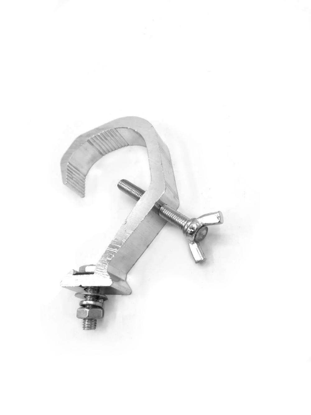 Aluminum Stage Truss Lighting Clamp Hook Moving Head Stage Light Fold Hooks Foldable Clamp Heavy Duty Coupler Truss Display