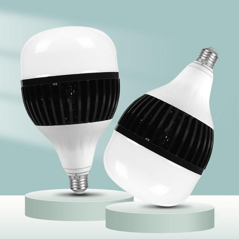 80W 100W 150W 200W Bulb E27 E40 Aluminum Workshop Light High Power High Bay Light Fin Bulb