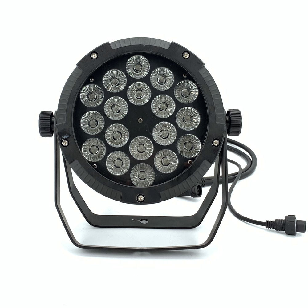 1818W RGBWA UV 5in1 6in1 IP65 LED Par Can Waterproof 18x18W RGBW Quad Par 64 Can Outdoor 1810W LED Par