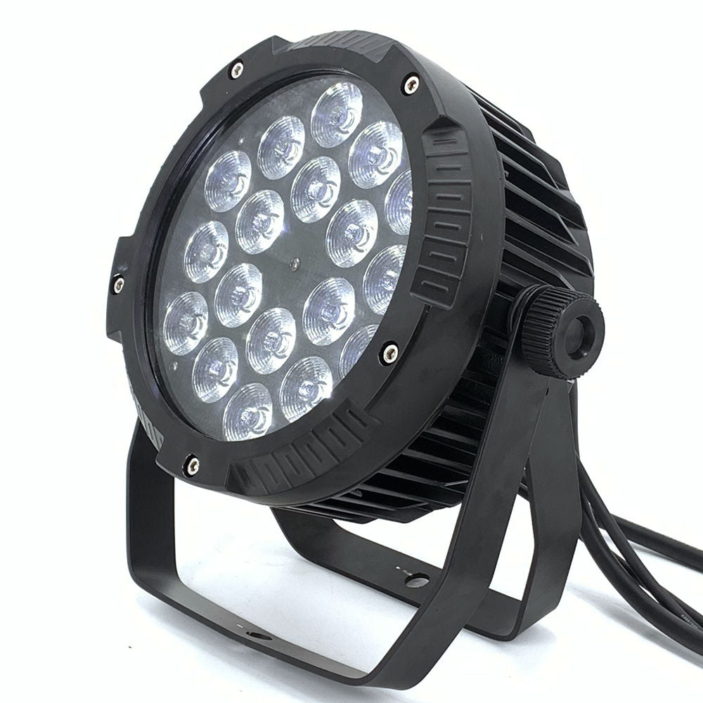 1818W RGBWA UV 5in1 6in1 IP65 LED Par Can Waterproof 18x18W RGBW Quad Par 64 Can Outdoor 1810W LED Par