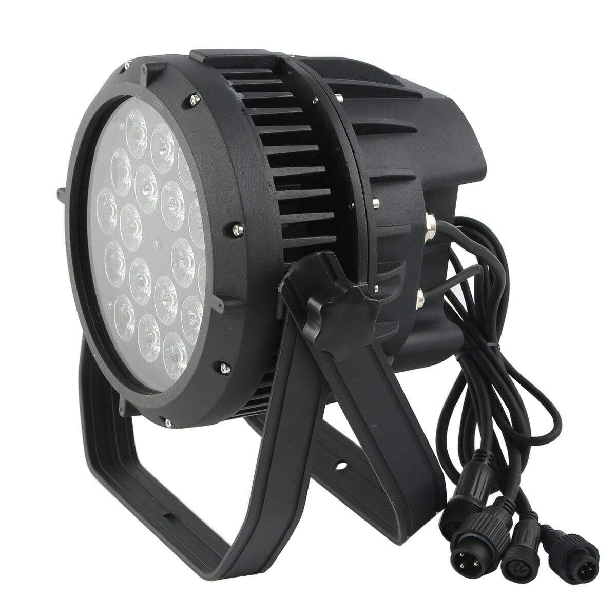 Outdoor 18X18W RGBWA UV 6IN1 Waterproof LED Par Light for Stage Event Show Light