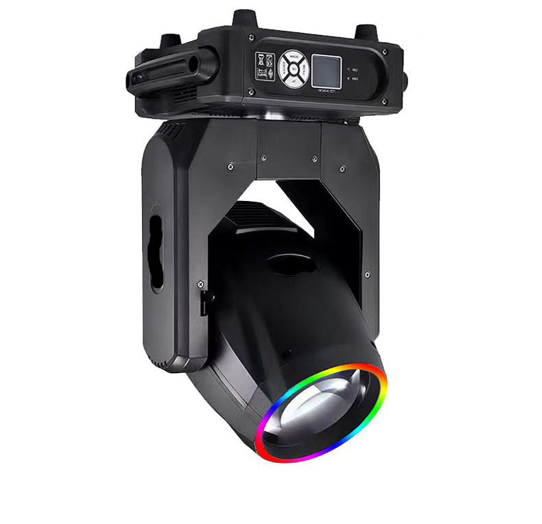295W Beam Moving Head Light With Hola Ring DMX Stage Lighting Projector for DJ Disco Party Concert Professional Stage Light