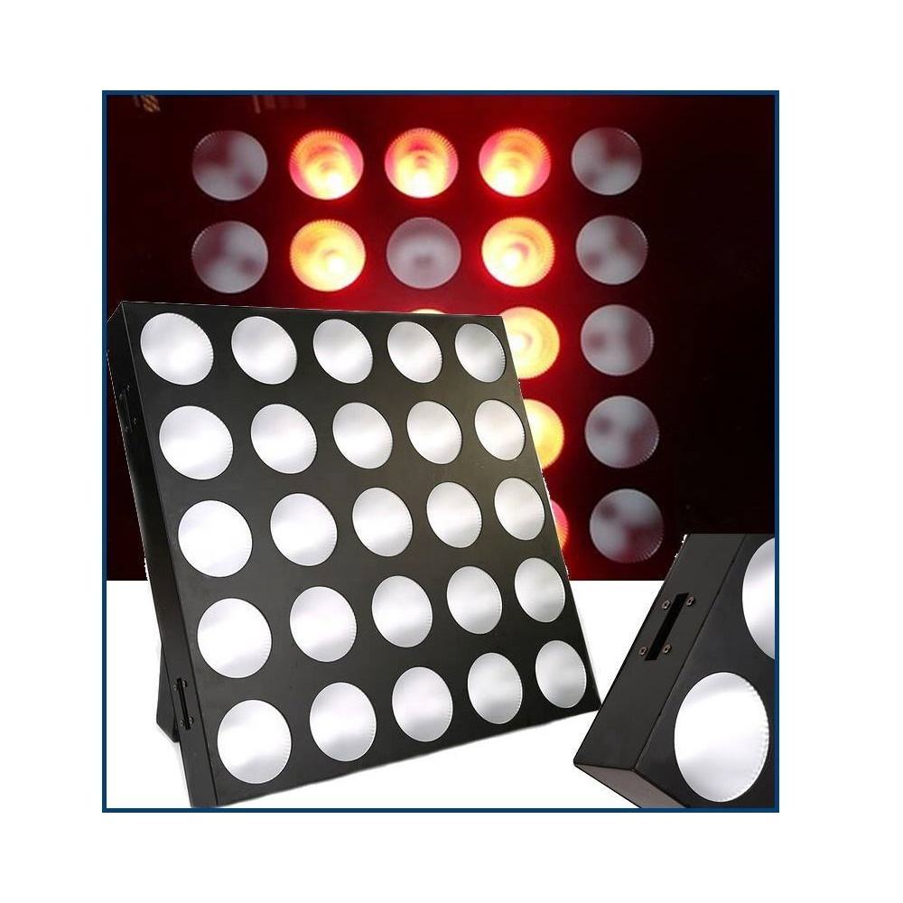 High Brightness 25x30W 3in1 RGB RGBW Pixel LED COB Matrix Stage Light