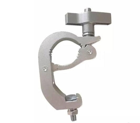 Stage Lighting 100KG Load Folding Truss Clamp Truss Hook Aluminum Quick Release Truss Boom Arm Lighting Beam Clamp for Dj