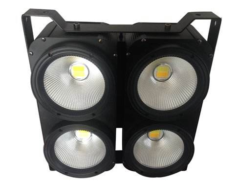 Professional Stage Blinder DMX512 400W RGBW RGBWW Multi Color 4x100w LED COB Blinder Light for DJ Equipment