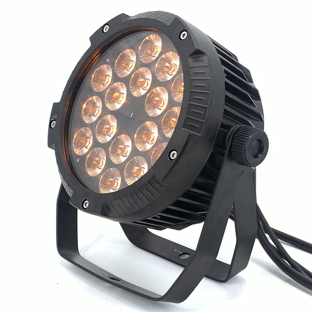 1818W RGBWA UV 5in1 6in1 IP65 LED Par Can Waterproof 18x18W RGBW Quad Par 64 Can Outdoor 1810W LED Par