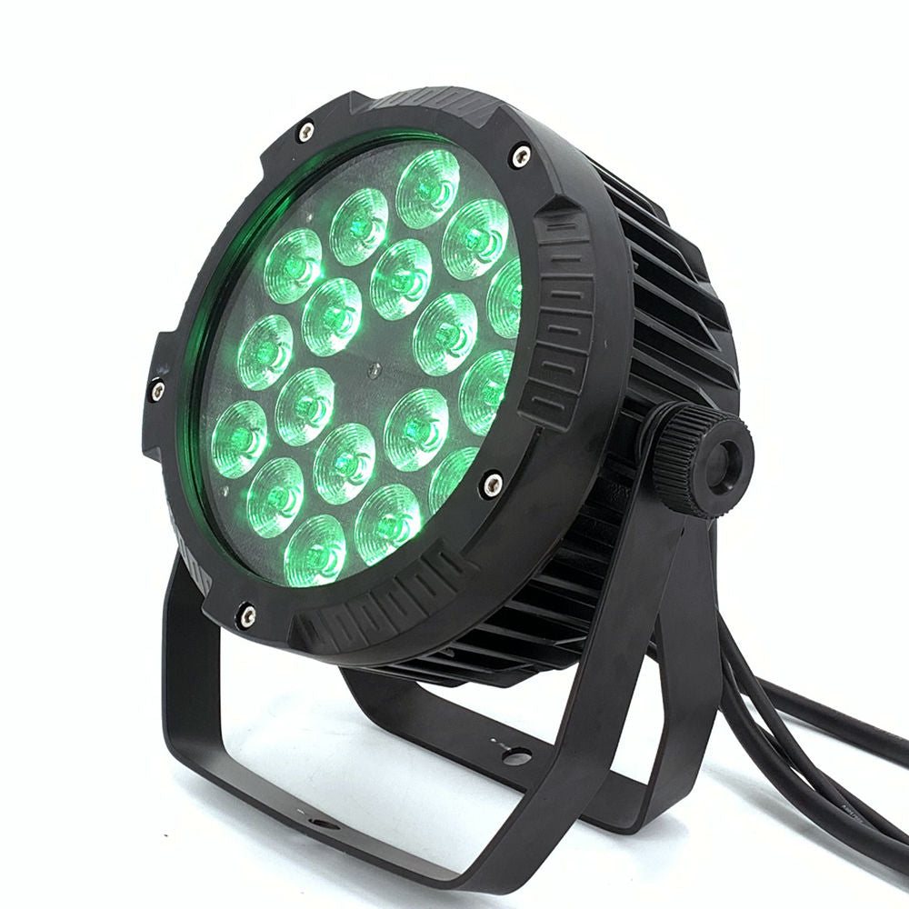 1818W RGBWA UV 5in1 6in1 IP65 LED Par Can Waterproof 18x18W RGBW Quad Par 64 Can Outdoor 1810W LED Par