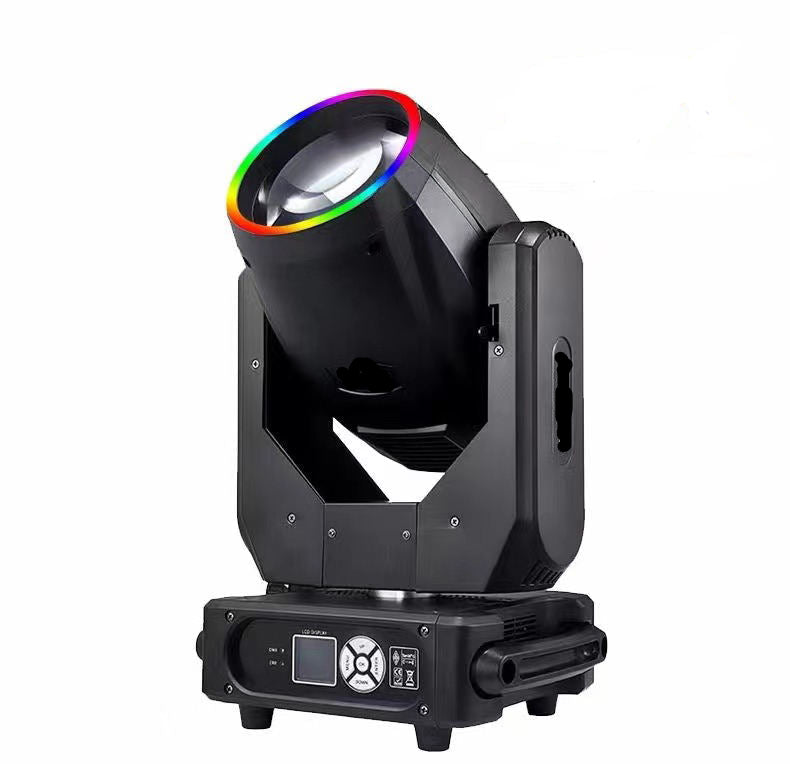 295W Beam Moving Head Light With Hola Ring DMX Stage Lighting Projector for DJ Disco Party Concert Professional Stage Light