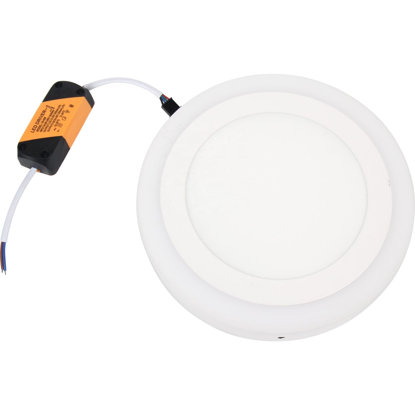 Ultra-Thin RGB LED Panel Recessed Ceiling Light 6+3w Color Changing Round Ceiling Downlight