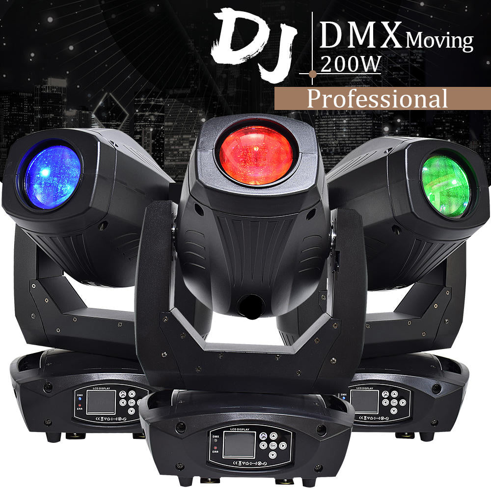 High Power 200W Beam Spot Wash LED Moving Head Light Manufacturers Wholesaler