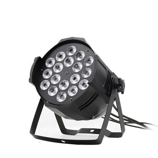 Pro Dmx RGBWA UV 6in1 18x18W Wash Par64 Can Led Par Light With Factory Price