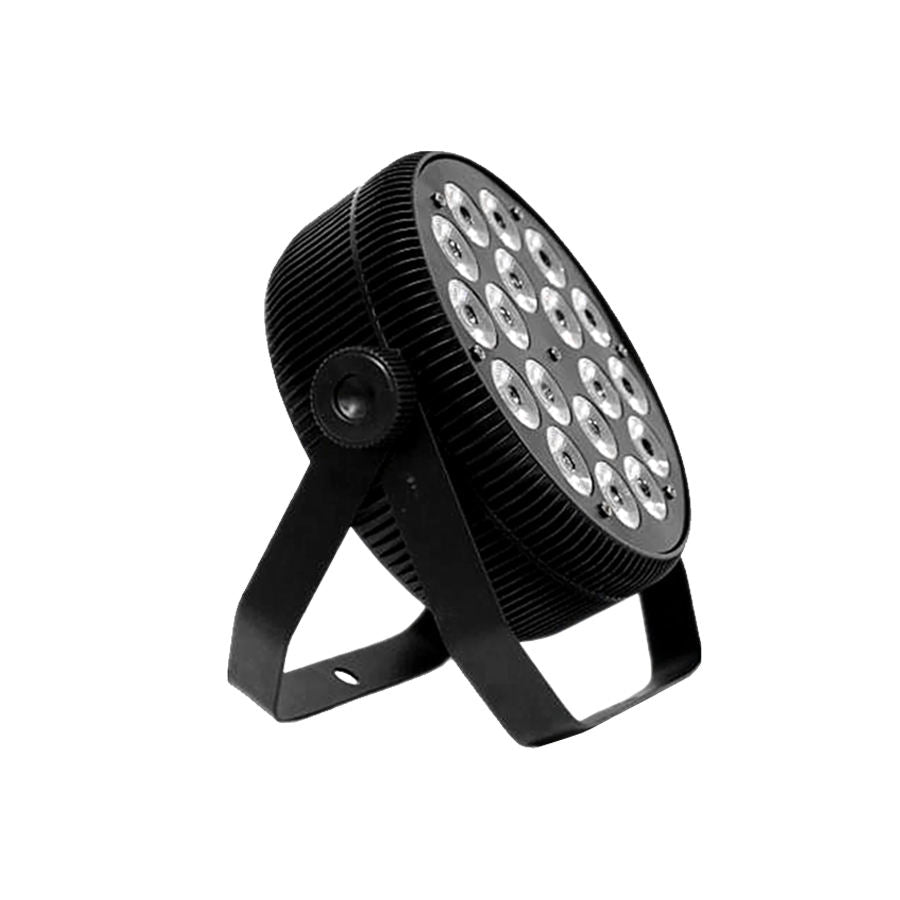 Wedding Event Dmx 18x10w 15w 18w RGBW RGBWA RGBWA UV 4in1 5in1 6in1 Flat Slim Led Par Can Light