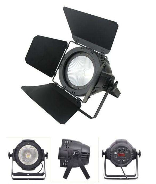 White Warm White Led Par 200W100W COB Par 64 Light Stage DJ Disco Spotlight Church Market